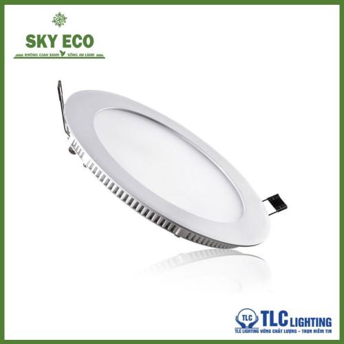 Đèn LED âm trần mỏng 9W hình tròn – Đơn sắc 
