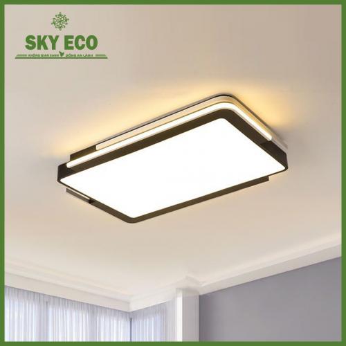  Đèn LED ốp trần trang trí OT.75CN ĐEN/TRẮNG