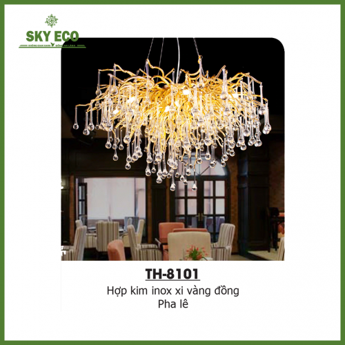  Đèn thả pha lê TH-8101