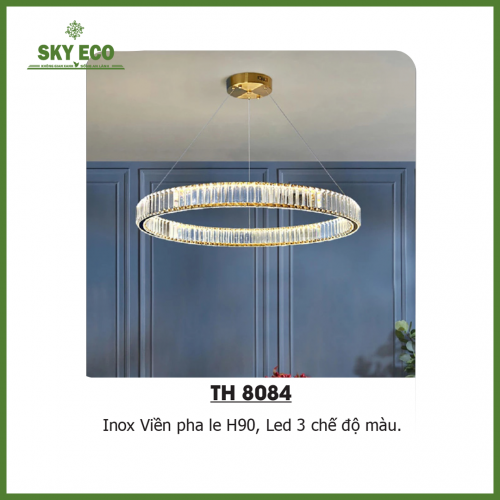 Đèn thả pha lê TH-8084