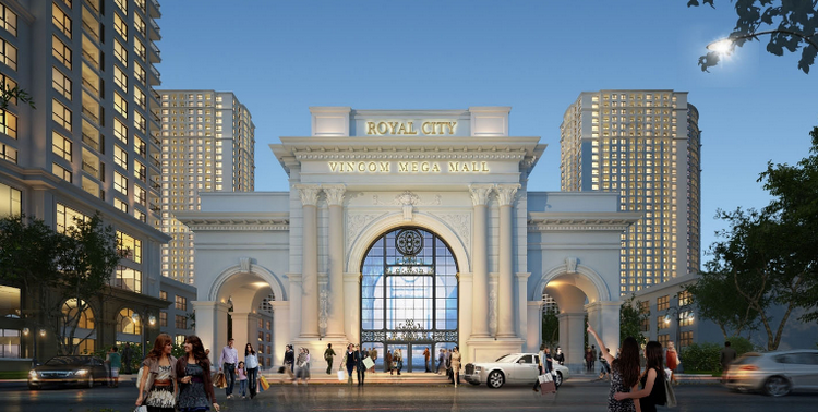 SKY ECO cung cấp đèn cho dự án chung cư cao cấp Vinhomes Royal city
