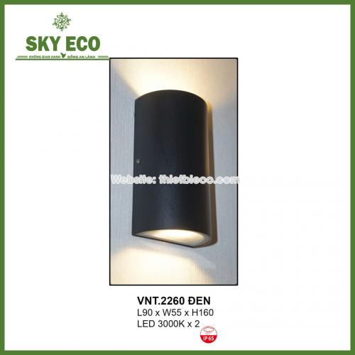 Đèn gắn tường VNT.2260 Đen
