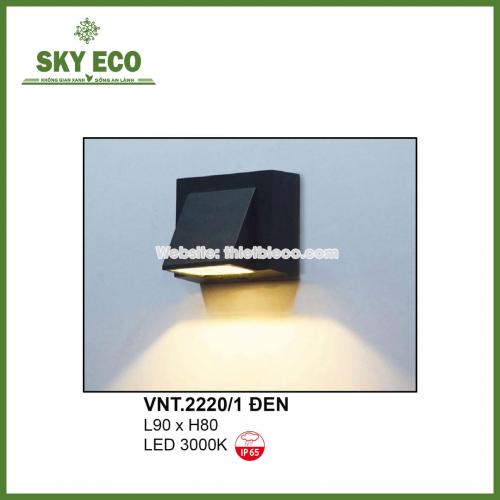 Đèn gắn tường VNT.2220/1 Đen/Trắng