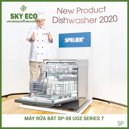 Máy rửa chén âm tủ 8 bộ SP-08 UOZ