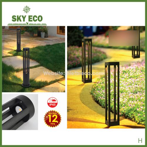 Đèn trụ sân vườn ngoại thất chồng nước 