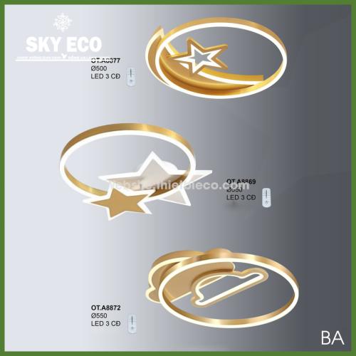 Đèn ốp trần mica OTA.8869