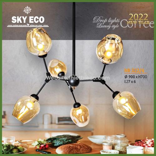 Đèn chùm nghệ thuật NB 322/6