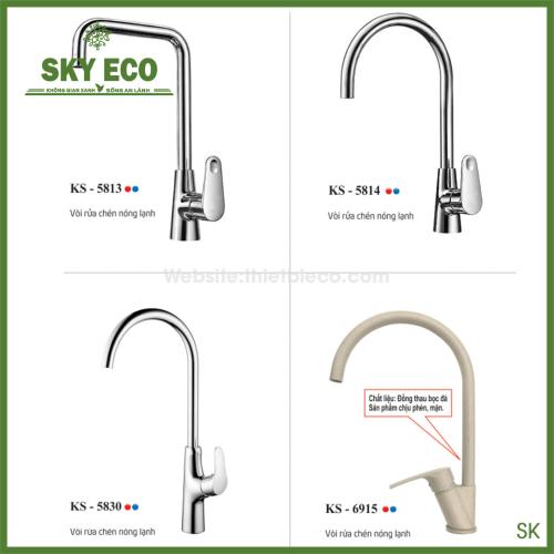 Vòi Chén Nóng Lạnh INOX