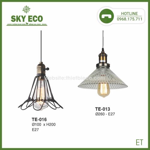 Đèn thả thủy tinh TE-016